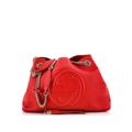 Gucci Leather Shoulder Bag: Red Bags