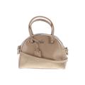 Kate Spade New York Leather Satchel: Pebbled Tan Print Bags