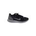 Nike Sneakers: Athletic Platform Casual Black Shoes - Women's Size 8 - Round Toe