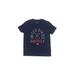 Under Armour Short Sleeve T-Shirt: Blue Tops - Kids Boy's Size X-Small