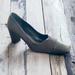 Coach Shoes | 1/2 Off Coach Black Classic Jackie O Style Leather Toe Platform Heel 9 | Color: Black | Size: 9