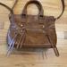 Anthropologie Bags | Antik Kraft Crossbody Bag Purse Satchel Vegan Leather Brown Zippers Boho | Color: Brown | Size: Os