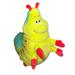 Disney Toys | Disney Store A Bug's Life Heimlich Caterpillar 10" Plush Stuffed Animal Toy | Color: Green/Yellow | Size: 10”