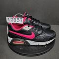 Nike Shoes | Nike Air Max Ivo Ltr Shoes Womens Sz 8 Black Pink Trainers Sneakers | Color: Black/Pink | Size: 8