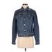 CALVIN KLEIN JEANS Denim Jacket: Blue Jackets & Outerwear - Women's Size Small