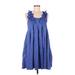 The Garden Collection by H&M Cocktail Dress: Blue Dresses - Women's Size 8