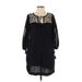 Madewell Casual Dress - Shift: Black Print Dresses - Women's Size X-Small