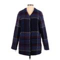 Free the Roses Jacket: Blue Plaid Jackets & Outerwear - Women's Size Small
