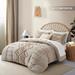 3 Pieces Boho Embroidery Shabby Chic Bedding Set