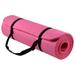 BalanceFrom 1/2-Inch Extra Thick High Density Anti Tear Exercise Yoga Mat with Carrying Strap