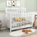 Certified Baby Safe Crib Pine Solid Wood Non-Toxic Finish