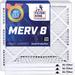 Filter King 4.5x21.5x1a A/C Furnace Filter 4-PACK MERV 8 Actual Size: 4.5 x 21.5 x .75" | 4.5 H x 21.5 W x 1 D in | Wayfair FK4.5x21.5x1A-M8-4