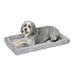 Midwest Homes For Pets Pet Bed Polyester in Gray | 3.98 H x 29.81 W x 47.64 D in | Wayfair 40248-WVGY