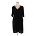 Sonoma Goods for Life Casual Dress - Midi: Black Dresses - Women's Size 1X