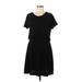 Old Navy Casual Dress - DropWaist: Black Solid Dresses - Women's Size Large