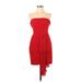 Fame And Partners Cocktail Dress: Red Dresses - New - Women's Size 4