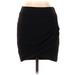 HELMUT Helmut Lang Casual Skirt: Black Solid Bottoms - Women's Size Small