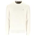 Polo Ralph Lauren Pullover Herren DECKWASH WHITE, Gr. XL, Baumwolle, Eleganter Herrenpullover für stilvolle Auftritte