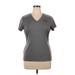 Fila Sport Active T-Shirt: Gray Activewear - Women's Size X-Large