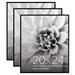 Ebern Designs Malaya Lightweight Poster Frames - 3 Pack, Metal in Black | 24.25 H x 20 W x 0.25 D in | Wayfair A34BA5DF25E84CB8BC96A16840A7DCE9