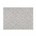 Gray/White 60 x 84 x 0.25 in Area Rug - Foundry Select Rectangle Gentner Area Rug Polyester | 60 H x 84 W x 0.25 D in | Wayfair