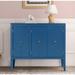 Union Rustic Cutrer Accent Cabinet Wood in Blue | 31.61 H x 37.11 W x 15.81 D in | Wayfair 3C2AA7D4C48847F6BA1CBB6896D623FF