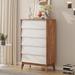 George Oliver Addyson 5 Drawer Dresser for Bedroom Wood in Brown | 48.3 H x 31.5 W x 16 D in | Wayfair 1B5FCE51495A4333884F0E37952D51FC