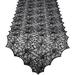 The Holiday Aisle® Friedlander Runner No Pattern Halloween Polyester Table Runner Polyester in Black | 72 W x 18 D in | Wayfair