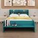 Red Barrel Studio® Wood Full Size Platform Bed w/ 2 Drawers, Storage Headboard & Footboard in Green | Wayfair C8F3E1AE79DB47EC9957E0F6D79A4312