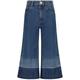 Vingino - Jeans-Hose Cloe Wide Leg Cropped In Mid Blue Wash, Gr.170