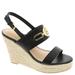 Tommy Hilfiger Kharie - Womens 8 Black Sandal Medium