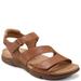 Easy Spirit Mavey - Womens 7 Brown Sandal Medium