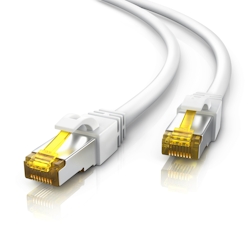 Primewire LAN-Kabel CAT.7, RJ-45 (Ethernet), Gigabit Ethernet S/FTP Netzwerkkabel, 10000 Mbit/s, Patchkabel - 10m Image