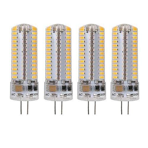 10 pz 4 pz 5 w e14 g4 g9 bi pin led paesaggio lampadina 104 led smd 3014 500lm 50 w alogena equivalente per illuminazione domestica ac110v ac220v