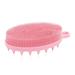 2-in-1 Silicone Body Scrubber - Bath Shower Body Brush and Shampoo Brush Scalp Massager Exfoliator Deep Cleanse Skin & Hair Lathers well Easy to Clean and Long-lasting