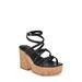 Corke Ankle Strap Platform Sandal