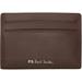 Black & Brown 'broad Stripe Zebra' Card Holder