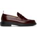 Burgundy Classic Penny Loafers