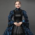 Spitze Rokoko Viktorianisch Bodenlang Kleid Partykostüm Maskerade Übergröße Kundenspezifische Marie Antoinette Spitze Ballkleid Damen Party Abschlussball Karneval von Venedig Kleid