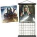 Trends International 2024 Star Wars: The Mandalorian Wall Calendar & Magnetic Frame