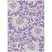 Addison Rugs Chantille ACN551 Purple 8 x 10 Indoor Outdoor Area Rug Easy Clean Machine Washable Non Shedding Bedroom Living Room Dining Room Kitchen Patio Rug