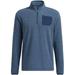 New Men s Adidas Primegreen Pocket 1/4 Zip Golf Pullover Crew Navy M