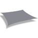 Sun Shade Sail 16.5 x 10 Sand Rectangle Canopy UV Block Cover for Outdoor Patio Backyard Garden Waterproof Beige