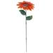 2 PCS Wrought Iron Flowers Ornament Decorative Garden Stake Outdoor Christmas Decorations Art Floral