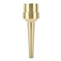 Straight Fountain Nozzle Durable Brass Gushing Water Fountain Nozzles Universal Direct Jet Nozzle for Fountain Lawn G2in