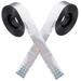 2 Rolls Magnetic Tape Holographic Ribbons Doublesided Anti-bird Repellent Pet Repelling Tapes Reflective Polyester Film