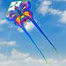 Welpettie Butterfly Kite for Kids and Adults Easy to Fly 215 x 95cm with Tails Butterfly Cloth Kite