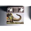 Rug Popular Rugs Safari Rugs Machine Washable Rugs Animal Rug Indoor Rugs Pattern Rug Elephant Rug Personalizeds Rugs Farmhouse Rug 5.2 x7.5 - 160x230 cm