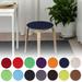 Chair Cushions For Dining Chairs Washable - Thickened Round Seat Cushion Garden Comfortable Chair Pad Slip Resistant Indoor Outdoor Chair Cushions With Or No Ties