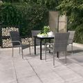 Outdoor Dining Set with Table and 4 Chairs - 5 Piece - Elevate your patio with style and durability!